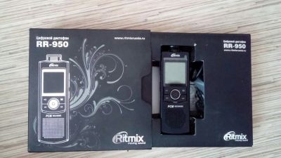 Лот: 11913484. Фото: 1. Цифровой диктофон Ritmix RR-950... Диктофоны