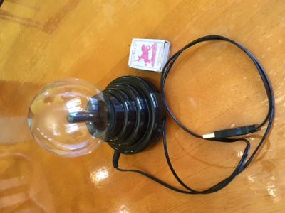 Лот: 23274953. Фото: 1. Лампа Плазменный шар USB. Настольные лампы и светильники