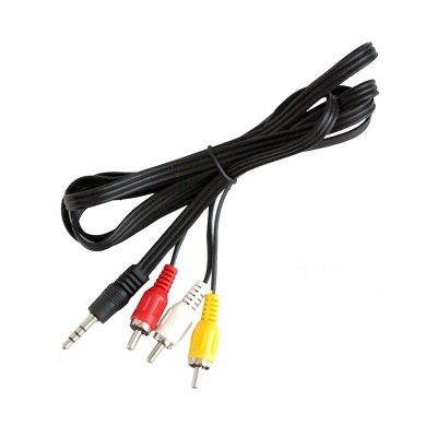 Лот: 11563181. Фото: 1. Шнур 3 RCA - Jack 3,5мм 4pole... Шлейфы, кабели, переходники