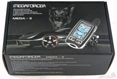 Лот: 17837076. Фото: 1. Автосигнализация Megaforcer Mega-3... Автомобильные сигнализации
