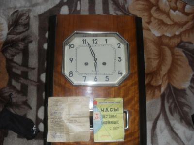 Лот: 7033377. Фото: 1. Часы настенные,маятниковые с боем... Часы настенные, настольные