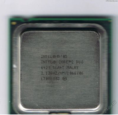 Лот: 5546269. Фото: 1. Intel Core 2 Duo E6420 (2.13Ghz... Процессоры