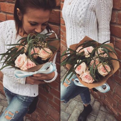 Лот: 7222889. Фото: 1. Сборный букет. Цветы на Щорса... Свежие цветы