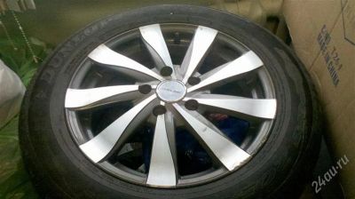 Лот: 1763078. Фото: 1. Комплект колес на Mitsubishi Lancer... Шины на дисках