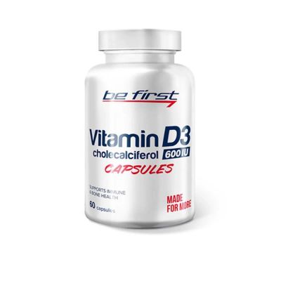 Лот: 15612866. Фото: 1. Vitamin D3, 60 (be first, витамин... Спортивное питание, витамины