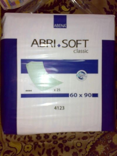 Лот: 4972603. Фото: 1. ABRI SOFT разовые пеленки 25 шт. Антисептики, защитные средства, медицинские маски