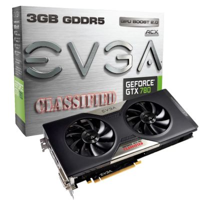 Лот: 4690726. Фото: 1. EVGA gtx 780 Classified 993 MHz. Видеокарты