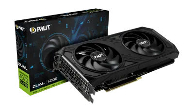 Лот: 22390233. Фото: 1. 12Gb Palit RTX 4070 Super Dual... Видеокарты