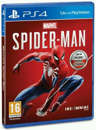 Лот: 14374393. Фото: 1. Человек-паук PS4. Игры для консолей