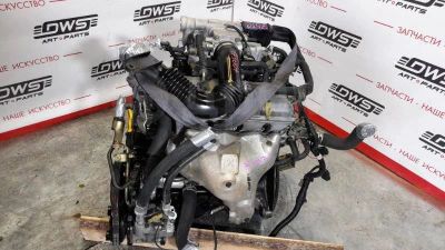 Лот: 18960556. Фото: 1. Двигатель Mazda Demio DW5W B5... Двигатель и элементы двигателя