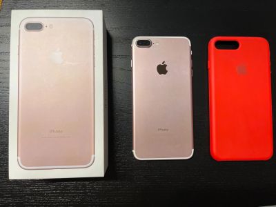 Лот: 16869664. Фото: 1. iPhone 7 Plus 128gb Rose gold. Смартфоны