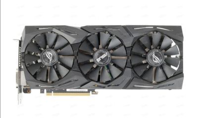 Лот: 19659002. Фото: 1. Видеокарта Asus gtx 1080ti Strix... Видеокарты