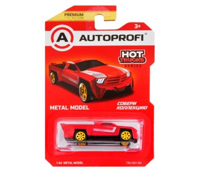 Лот: 25804797. Фото: 1. Машинка 1:64 Hot Truck Красный... Другое (авто, мото, водный транспорт)