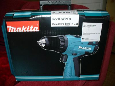 Лот: 3096027. Фото: 1. Шуруповерт Makita 6271dWPE3 с... Электроинструмент