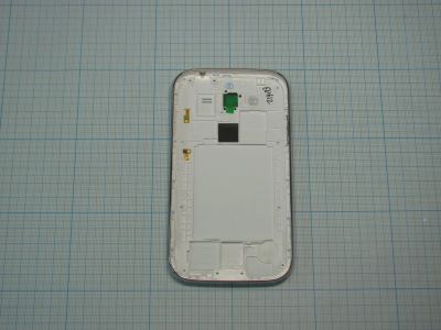 Лот: 12316967. Фото: 1. Корпус Samsung i9082 белый. Корпуса, клавиатуры, кнопки