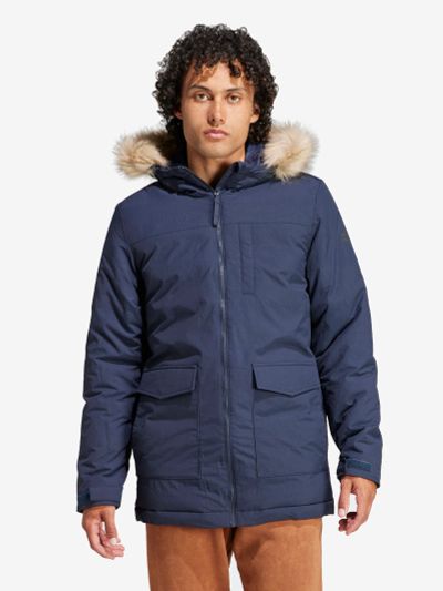 Лот: 22415651. Фото: 1. Куртка утепленная мужская adidas... Легкие куртки, толстовки