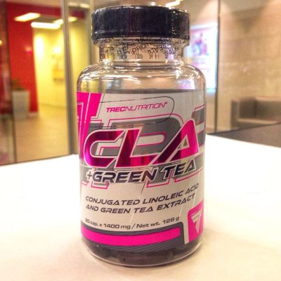 Лот: 10718608. Фото: 1. CLA + Green Tea Trec Nutrition... Спортивное питание, витамины