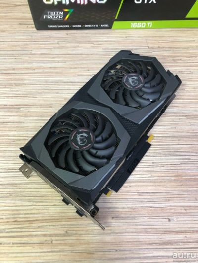 Лот: 18216093. Фото: 1. Видеокарта MSI GTX 1660Ti Gaming... Видеокарты