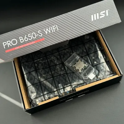 Лот: 22492607. Фото: 1. Новый Ryzen 5 7500F + MSI PRO... Комплекты запчастей