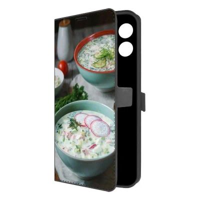 Лот: 25542827. Фото: 1. Чехол Krutoff Eco Book "Окрошка... Чехлы, бамперы