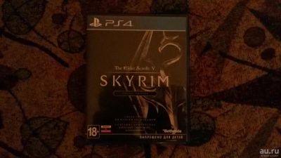 Лот: 8965070. Фото: 1. Продам диск для ps4 Скайрим. Игры для консолей
