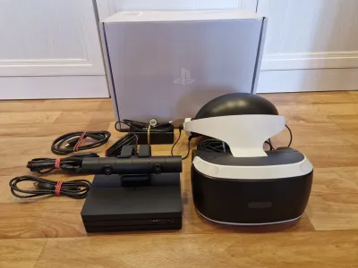 Лот: 24396199. Фото: 1. Sony PlayStation VR: Шлем виртуальной... Игровые приставки, консоли
