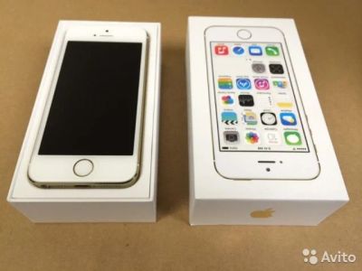 Лот: 5029330. Фото: 1. Apple iPhone 5S GOLD в отличном... Смартфоны