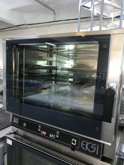 Лот: 16215795. Фото: 1. Пароконвектомат eksi -5 уровней. Пищевое