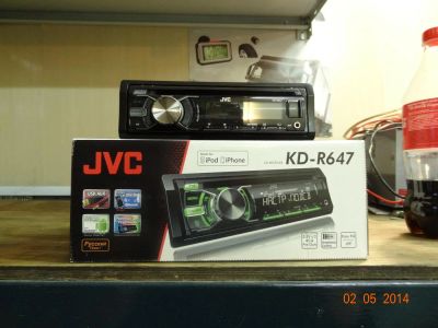Лот: 4063649. Фото: 1. JVC KD-R647EE CD/mp3-ресивер. Автомагнитолы