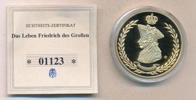 Лот: 6412210. Фото: 1. Медаль Германия 2009 Фридрих II... Юбилейные