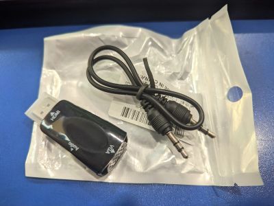 Лот: 18335780. Фото: 1. Адаптер для монитора HDMI - VGA. Шлейфы, кабели, переходники