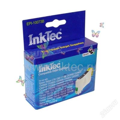 Лот: 2245456. Фото: 1. Картридж InkTec T0731 для Epson... Картриджи, расходные материалы