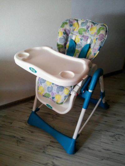 Лот: 9900224. Фото: 1. Стульчик Happy Baby текстиль. Стульчики для кормления