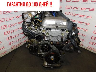Лот: 15089235. Фото: 1. Двигатель NISSAN SR20DE на ALMERA... Двигатель и элементы двигателя