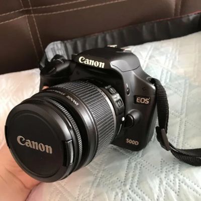 Лот: 25068589. Фото: 1. Canon EOS 500D Kit 18-55mm. Цифровые зеркальные
