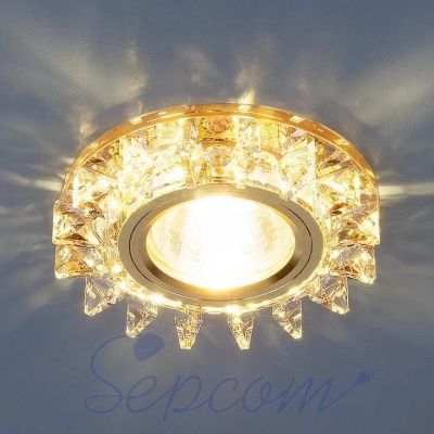 Лот: 12837181. Фото: 1. Светильник встраиваемый с подсветкой... Встраиваемые светильники