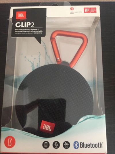 Лот: 16338718. Фото: 1. JBL Clip 2. Портативные, беспроводные колонки