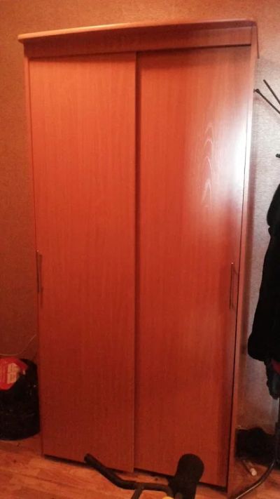 Лот: 5261209. Фото: 1. Шкаф купе двухстворчатый. Шкафы, шкафы-купе