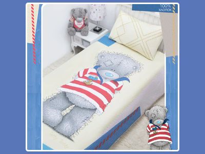 Лот: 3554881. Фото: 1. Постельное белье Me to You 5... Постельное бельё
