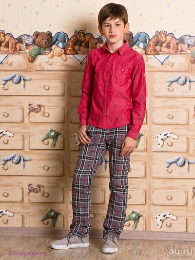 Лот: 10279145. Фото: 1. Рубашка, F5 (Италия) 128 см. Рубашки, блузки, водолазки