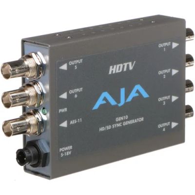 Лот: 25390482. Фото: 1. Синхрогенератор AJA GEN10 HD/SD... Корпуса, блоки питания