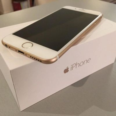 Лот: 11821803. Фото: 1. iPhone 6 Plus 16 GB Gold. Гарантия. Смартфоны