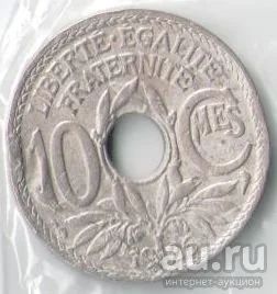Лот: 14386548. Фото: 1. Франция 10 сантимов 1926 (40-3... Европа