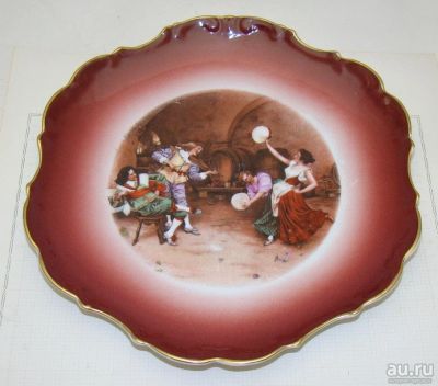 Лот: 18447433. Фото: 1. Limoges тарелка винтажная (Z057... Другое (антиквариат)