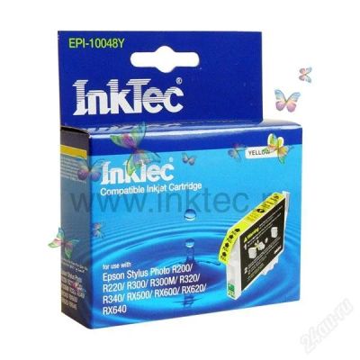 Лот: 2910993. Фото: 1. Картридж InkTec T0484 для Epson... Картриджи, расходные материалы