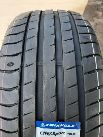 Лот: 25202205. Фото: 1. Летняя резина 195/45 R-16 "Triangle... Шины