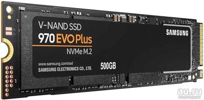 Лот: 17846634. Фото: 1. SSD M.2 NVMe 500GB Samsung 970... SSD-накопители