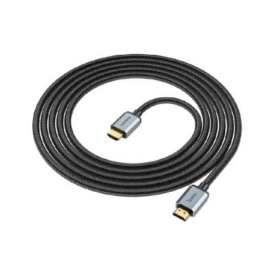 Лот: 22195179. Фото: 1. Кабель HDMI Hoco US03 1,0м/ 18Гбит... Дата-кабели, переходники