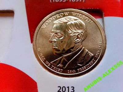 Лот: 3356353. Фото: 1. 28-й Президент США - Вудро Уильсон... Америка