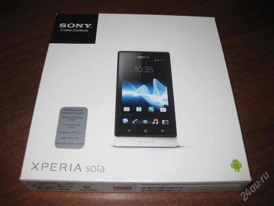 Лот: 2529717. Фото: 1. Телефон Sony Xperia Sola. Смартфоны